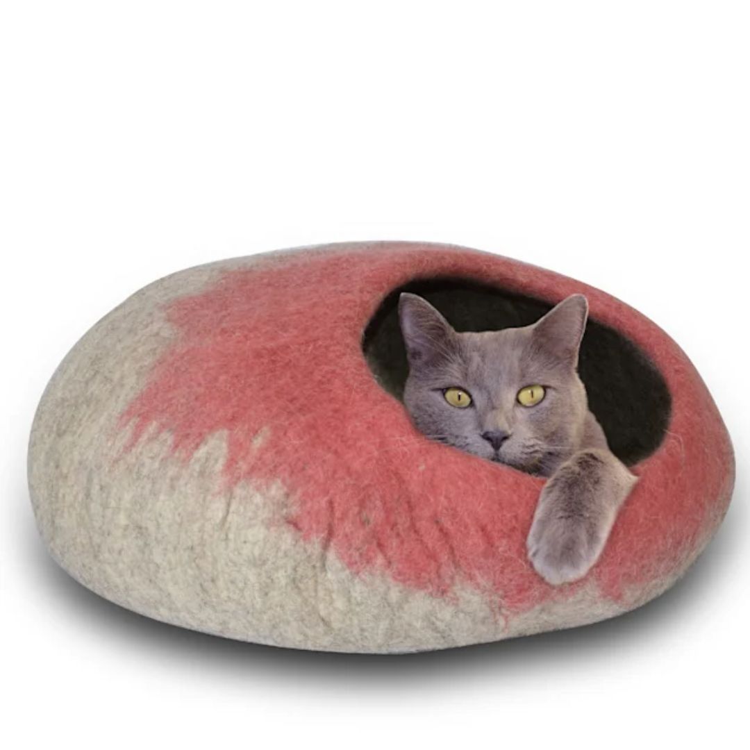 Dharma Dog Karma Cat Ombre Wool Pet Cave