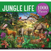 Jungle Life 1000 Piece Jigsaw Puzzle