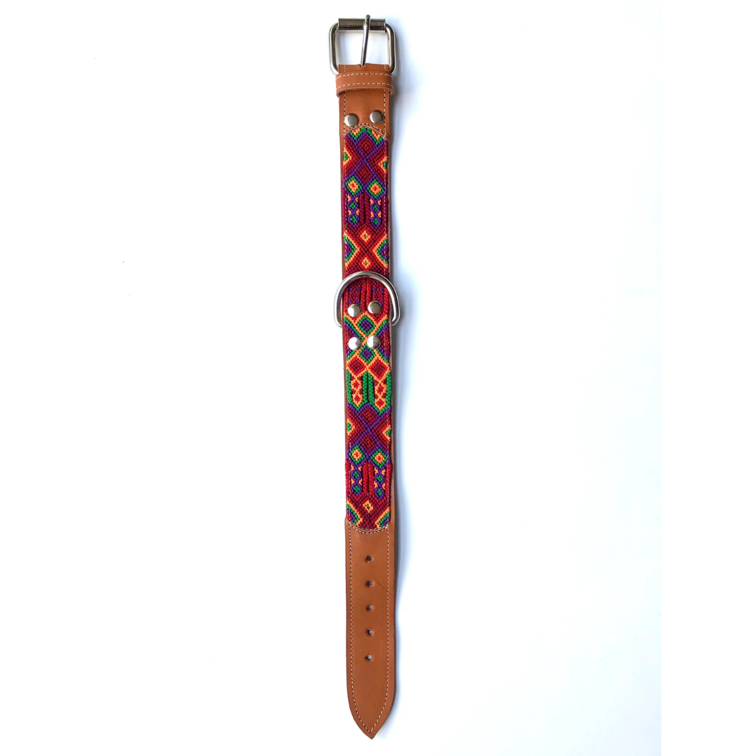 Malaya Crafts - Malaya Rojo Dog Collar