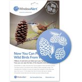 WindowAlert Pinecone Anti-Collision Decal