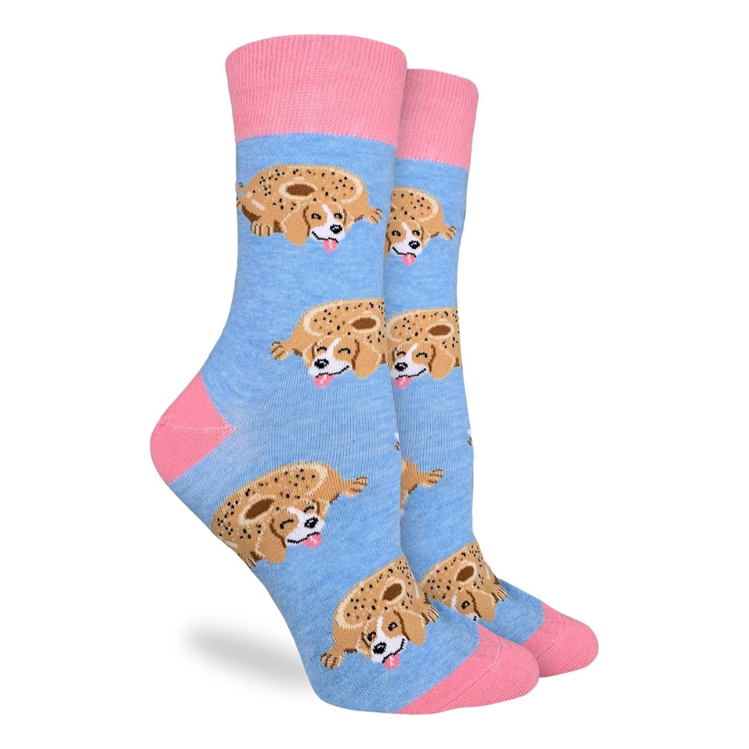 Good Luck Sock - Women's Beagle Bagel Socks