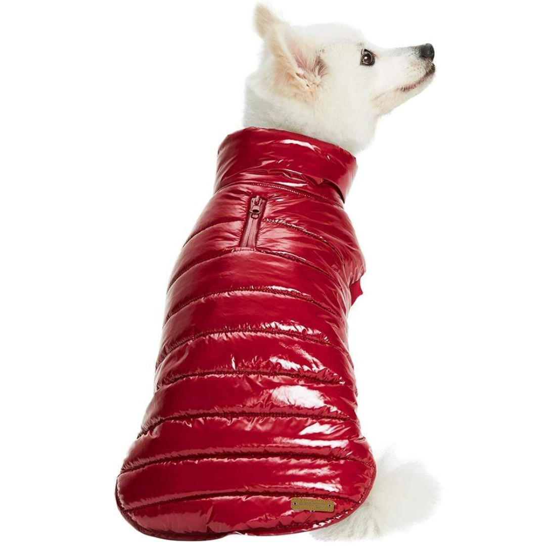 Burgundy | Dog Puffer Jacket