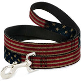 Vintage Us Flag Dog Lead Nylon-Southern Agriculture