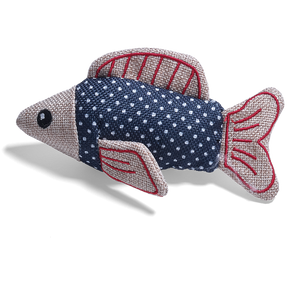 Plush Fish Cat Toy