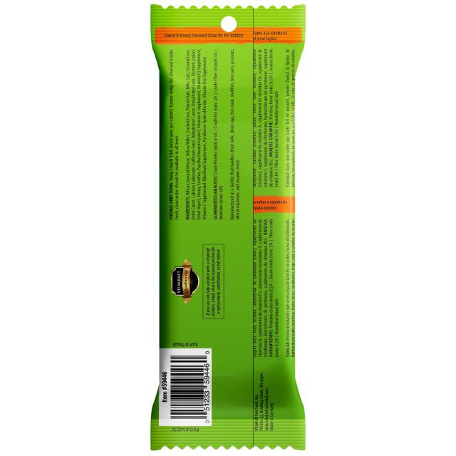 Crunch Sticks Carrot with Yogurt Glaze Pet Rabbit Treat