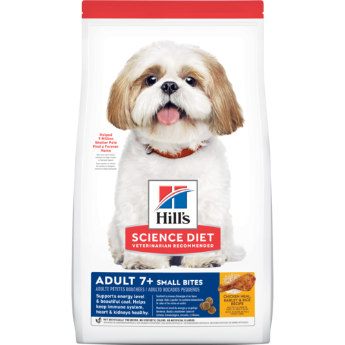 Hill's Science Diet - All Breeds, Adult 7+ Small Bites Dog Chicken & Barley Entree Dog Food-Southern Agriculture