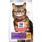 Hill's Science Diet - Adult Sensitive Stomach & Skin Dry Cat Food-Southern Agriculture