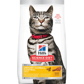 Hill's Science Diet - Adult Urinary Hairball Control Dry Cat Food-Southern Agriculture