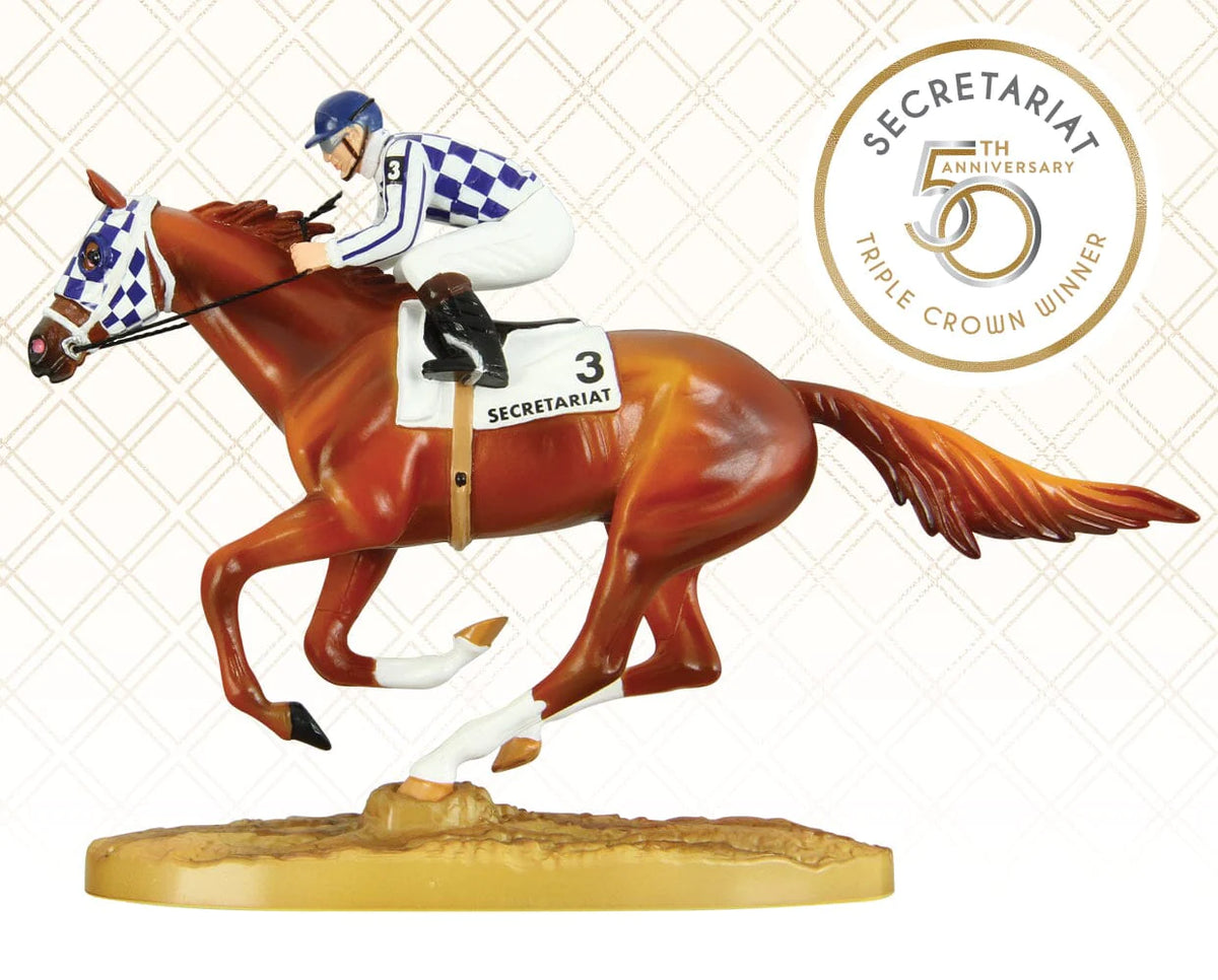 Breyer Secretariat Figurine 50th Anniversary