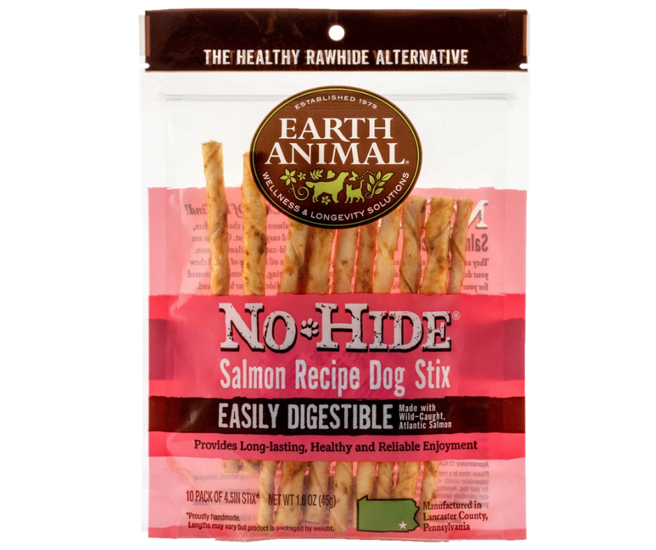 Earth Animal - Salmon No-Hide Stix. Dog Treats.-Southern Agriculture