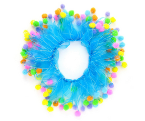 Pom Pom Wreath Dog Collar-Southern Agriculture