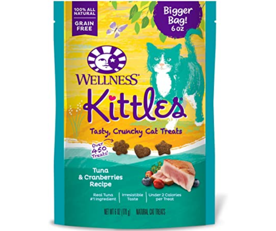 Wellness - Kittles Grain-Free Tuna & Cranberries Recipe Crunchy Cat Treats-Southern Agriculture