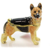 Kubla Crafts German Shepherd Trinket Box-Southern Agriculture