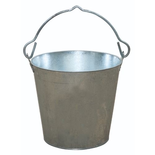 Galvanized Dairy Pail - 8 quart-Southern Agriculture