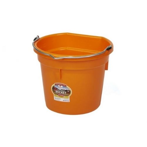 DuraFlex Flat Back Plastic Bucket - 20 quart-Southern Agriculture