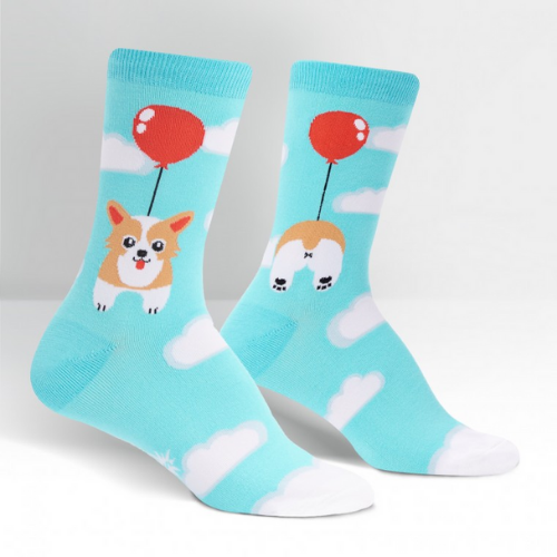 Pup, Pup, and Away Crew Socks-Southern Agriculture