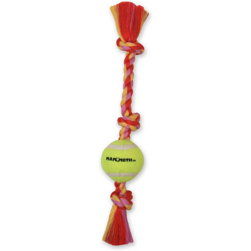 Mammoth - 3 Knot Tug with Tennis Ball. Dog Toy.-Southern Agriculture