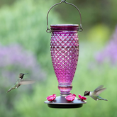 Top Fill Diamond Wine Hummingbird Feeder-Southern Agriculture