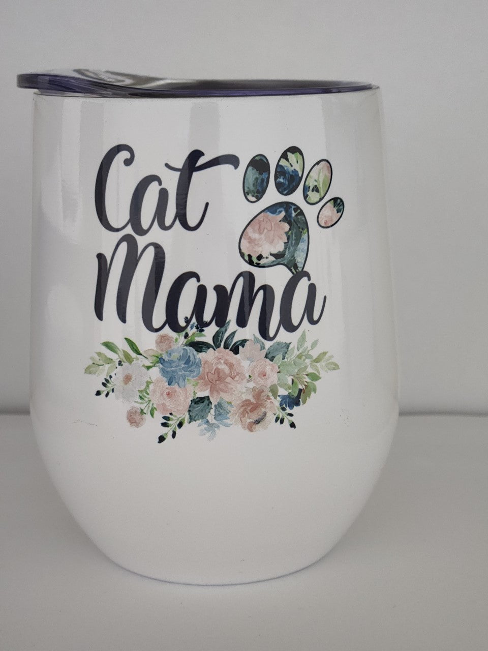 Cat Mama Floral Tumbler - Southern Agriculture